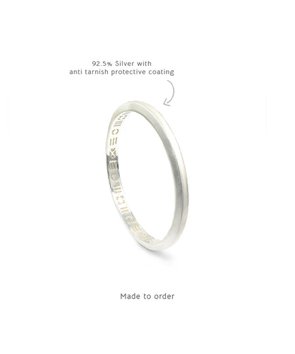 Made to order cuff bracelet for men.
