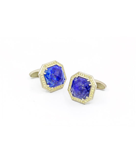 Lapiz Lazuli Tessesre Cufflinks