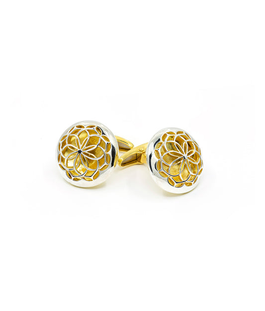 Gold Glimpse Cufflinks